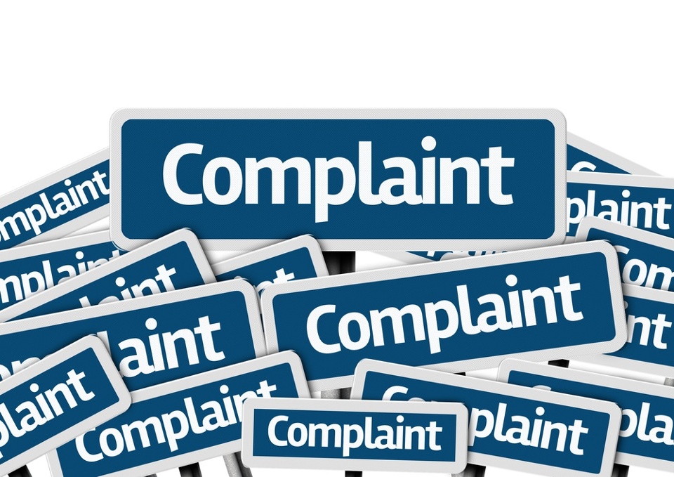 Image of customer complaint cards handled effectively